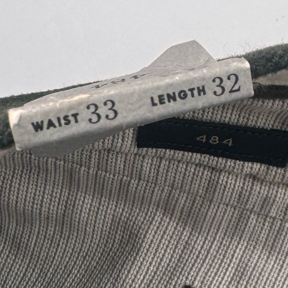 NEW J.Crew 484 Pants Men's Size 33 Green Slim Fit Stretch Casual Straight Preppy - Picture 14 of 14